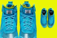 Here’s a closer look at the uppers and tongue areas of the shoes (Image via Nike)